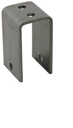 Front Hanger for 2" Wide Slipper Springs - 4-1/4" Tall - 9/16" Bolt Hole